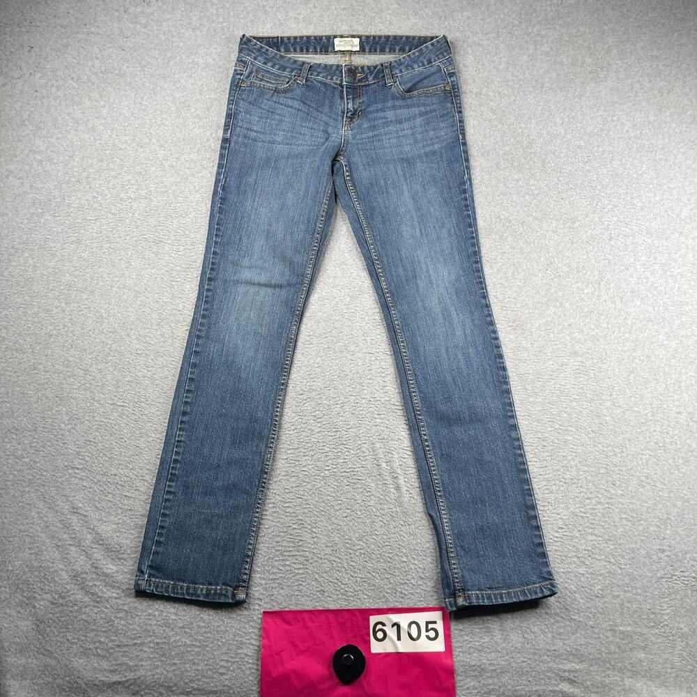 Aeropostale Bayla Skinny Denim Jeans Womens Size 7/8 Reg Distressed casual